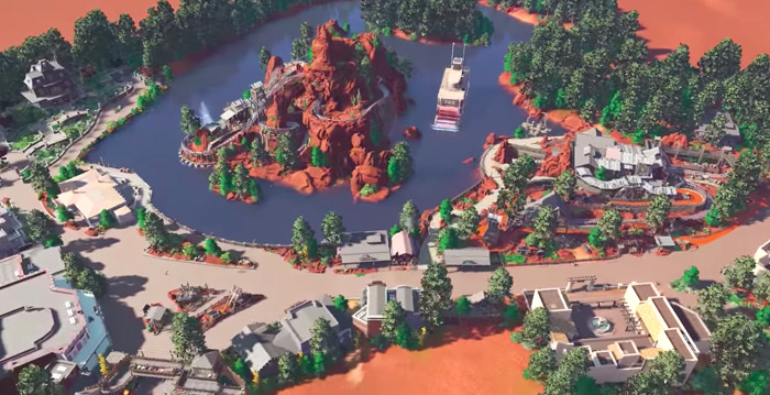 Perfecte remake van Big Thunder Mountain uit Disneyland Paris