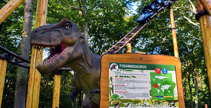 Duinrell houdt vast aan dino's in de herfstvakantie