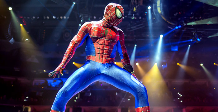 'Theatershow met Marvel-superhelden in Disneyland Paris'