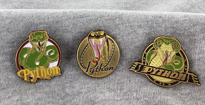 Efteling brengt nieuwe Python-pins uit