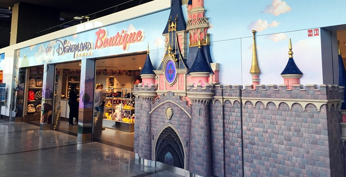 Disneyland Paris opent souvenirwinkel op vliegveld