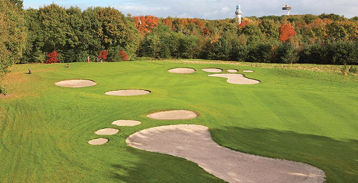 Vrouw gewond op golfbaan Efteling