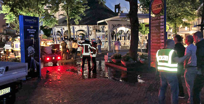 Europa-Park geopend ondanks gigantische brand