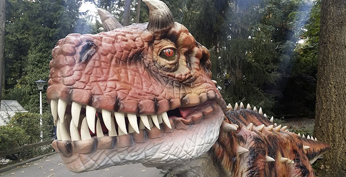 Meer dan vijftig dinosaurussen in Burgers' Zoo