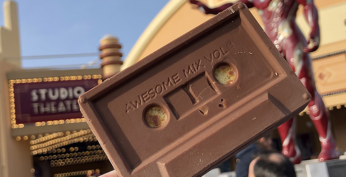 Guardians of the Galaxy-chocoladecake nieuw in Disneyland Paris