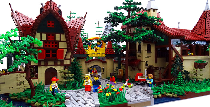 De Efteling in Lego: hobbyist bouwt Volk van Laaf perfect na