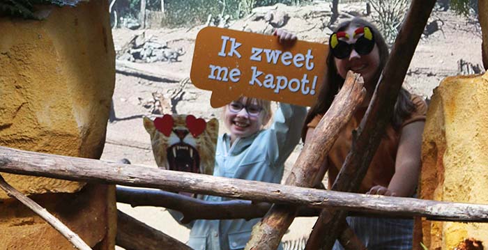 DierenPark Amersfoort laat bezoekers exotische vakantiefoto's maken