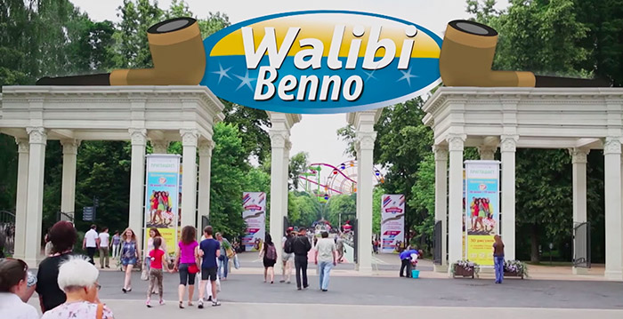 Hilarisch promotiefilmpje voor 'prins Bernhard-pretpark'
