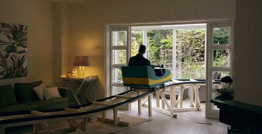 Huis te koop? Bouw een achtbaan!