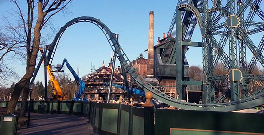 Gewichtsloos door de kurkentrekker: dit is de tweede inversie van Baron 1898 
