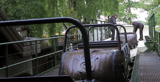 Bobbaan Efteling gesloten na aanrijding