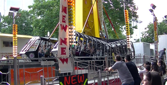 Weer ongeluk kermisattractie: familie onder stroom
