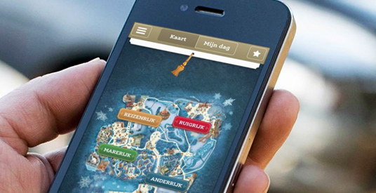 Efteling lanceert eigen app met nieuwe plattegrond