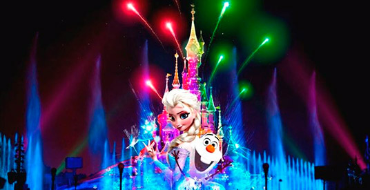 Nog meer Frozen in Disneyland Paris: nieuwe scène in spektakelshow Disney Dreams