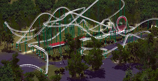 Efteling wilde Python vervangen: bouwplannen befaamde Python Plus voor het eerst openbaar