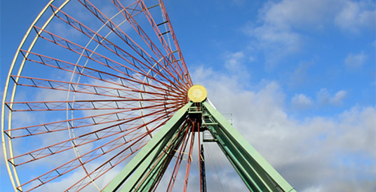 Bizar gezicht: Walibi Holland breekt reuzenrad af voor onderhoudsbeurt