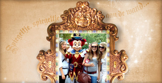 Lek in fotosysteem Efteling: vakantiekiekjes liggen op straat