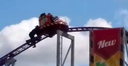 Vader en dochter (14) staan doodsangsten uit op Rotterdamse kermis