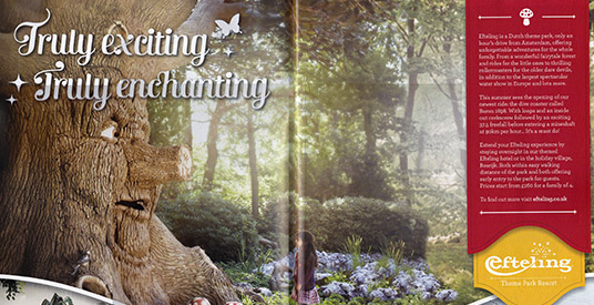 Zo probeert de Efteling meer Engelse bezoekers te lokken