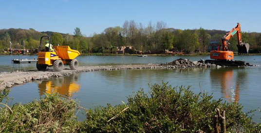 Bouw nieuwe waterachtbaan Walibi Belgium van start