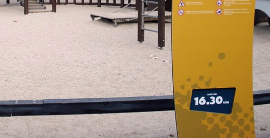 Politie zoekt bordenjatter Walibi Holland